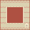 Red Ripple Mat