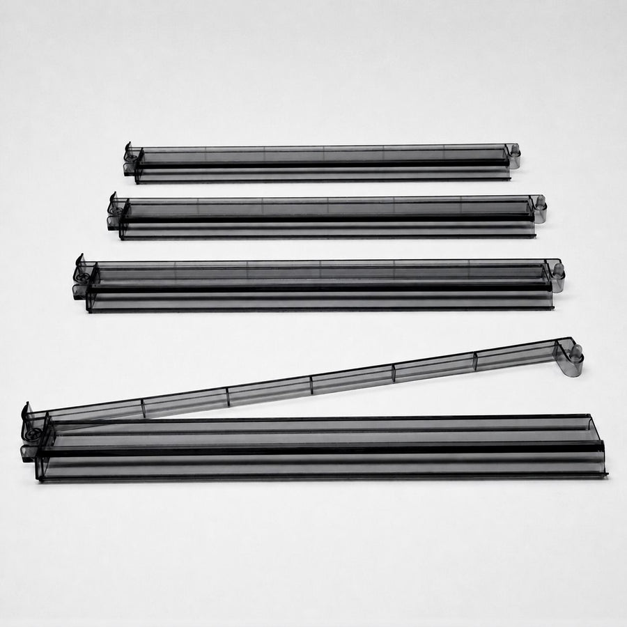 Clear Black Acrylic Racks