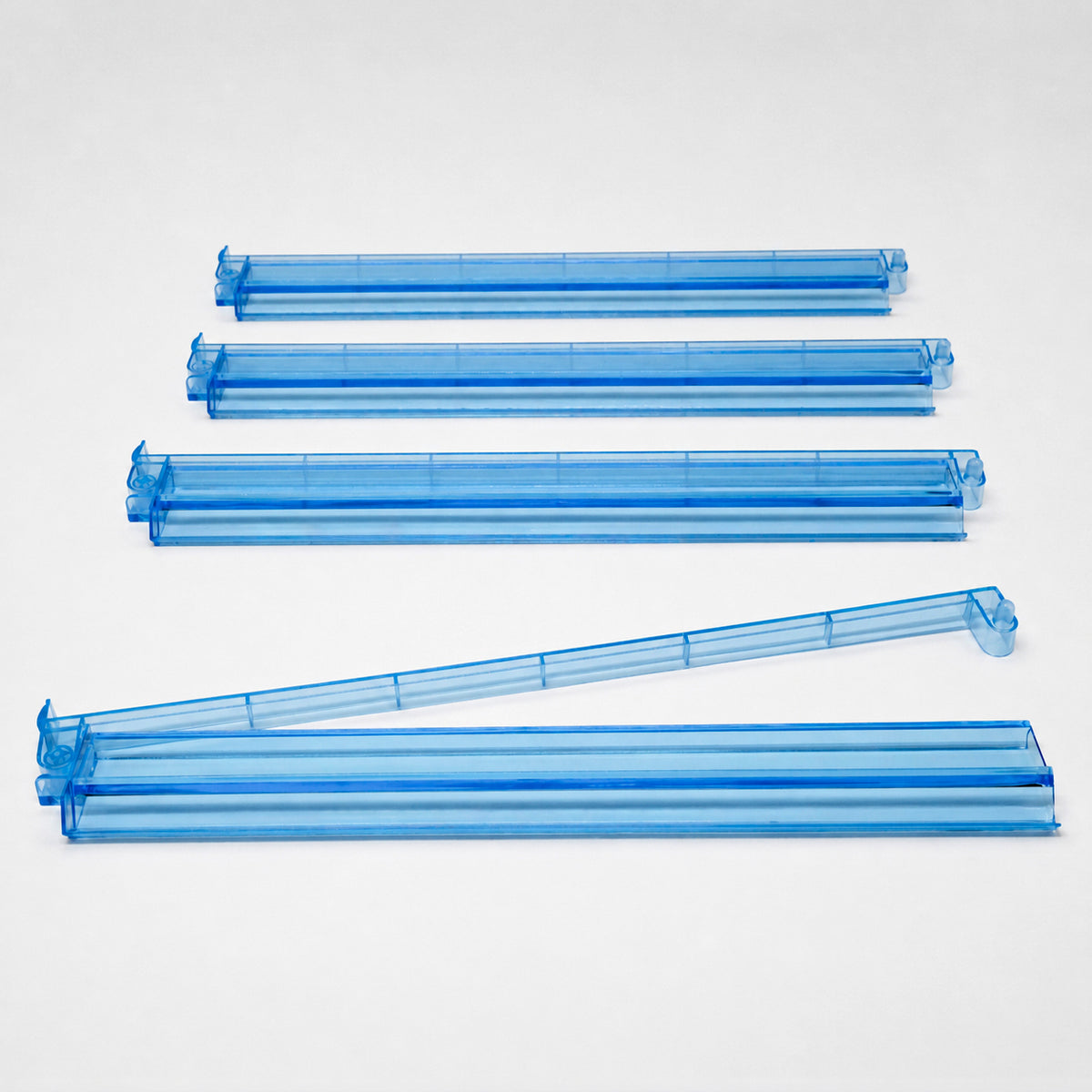 Blue Acrylic Racks