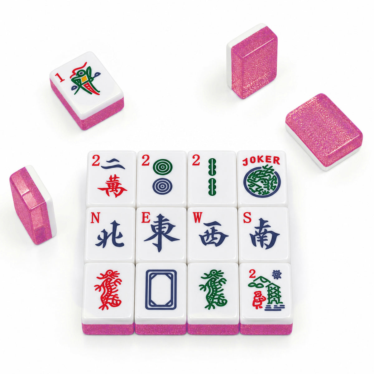 Pink Glitter Tiles
